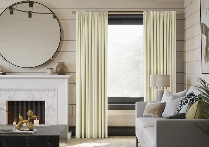 Odessa Velvet, Oyster - Made to Measure Curtains - Image 3